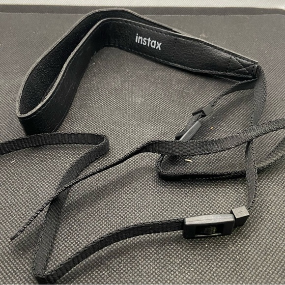 π 3/$15 Fujifilm Instax Instant Black Camera Neck Strap - Picture 4 of 4